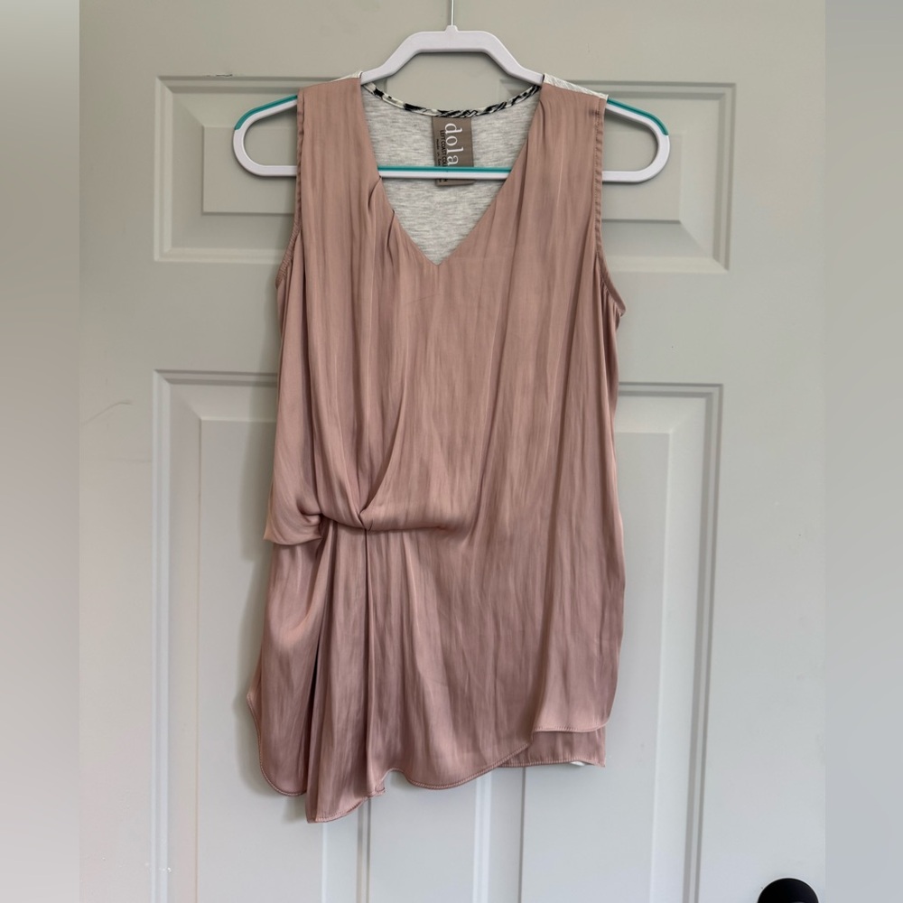 Dolan Blush and Gray Top